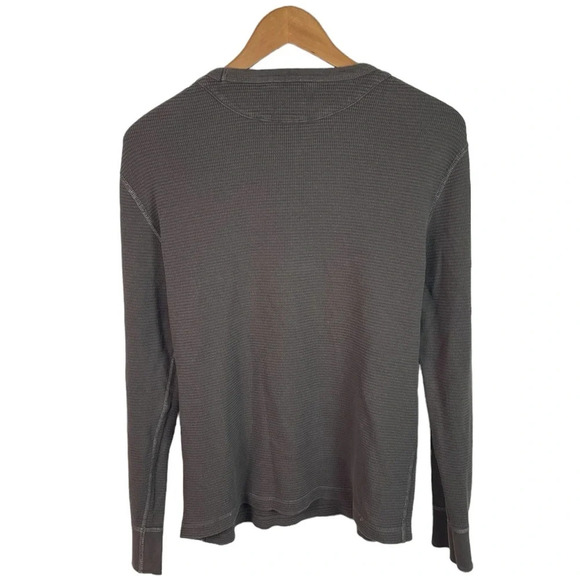 LS329 Men’s J. Crew Brand Thermal Waffle Knit LS Shirt M - Picture 4 of 5